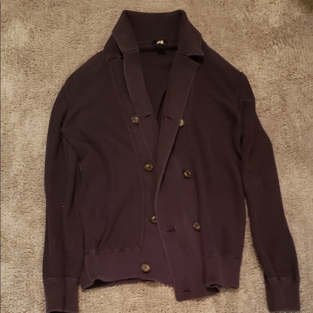 H&M black flannel